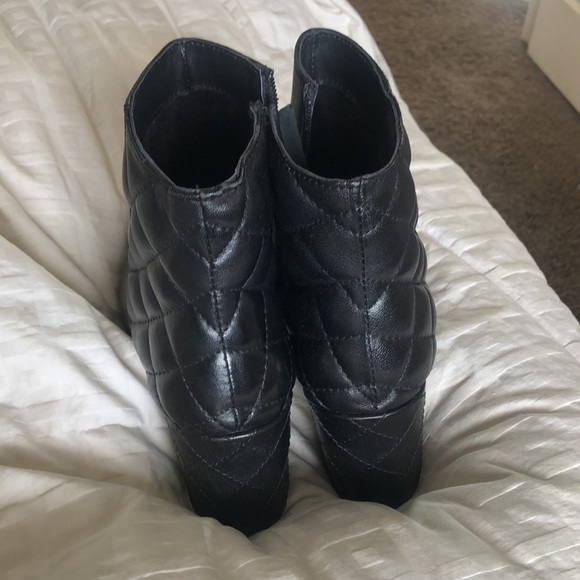 Leather Quilted Boots - Picture 5 of 8